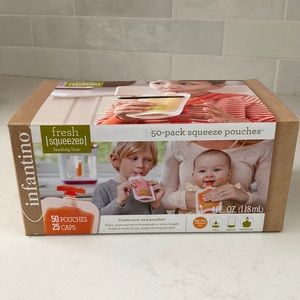 Infantino | 50 pack squeeze pouches